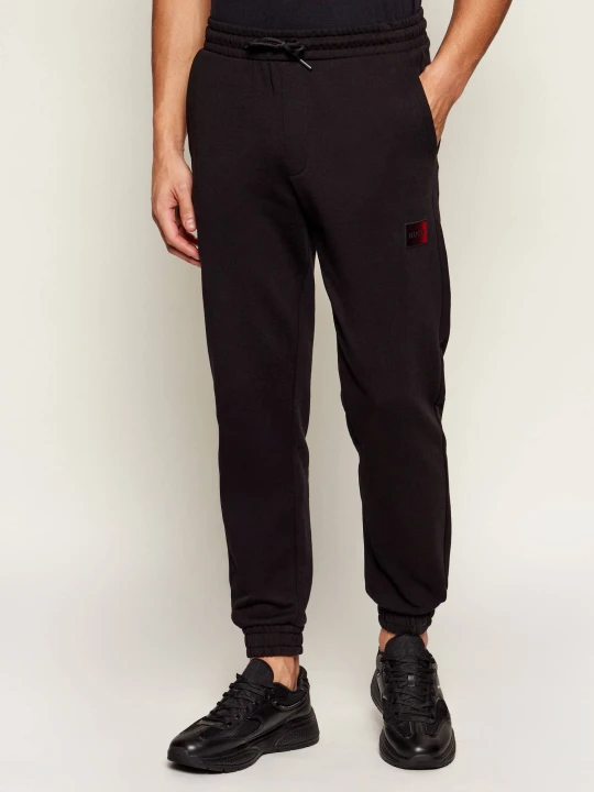 Zdjęcie produktu HUGO Spodnie dresowe Danopan | Relaxed fit czarny