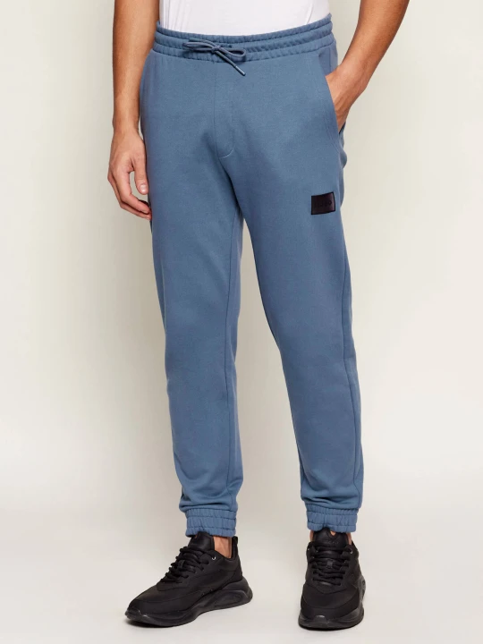 Zdjęcie produktu HUGO Spodnie dresowe Danopan | Relaxed fit niebieski