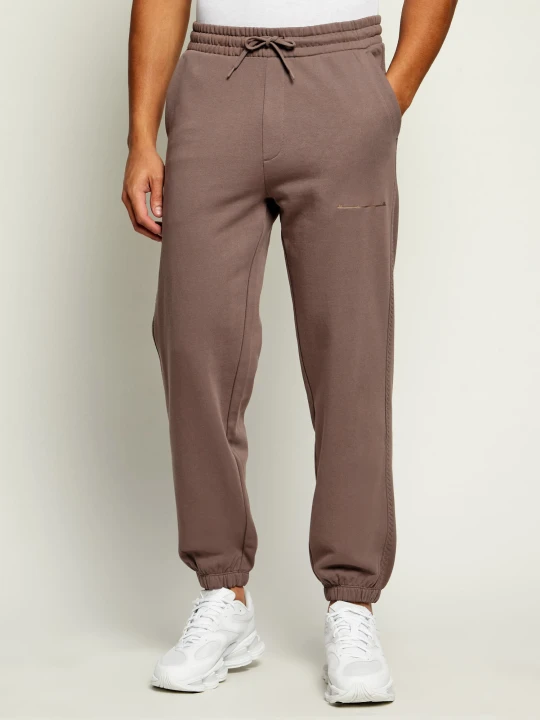 Zdjęcie produktu HUGO Spodnie dresowe Datripant | Relaxed fit brązowy