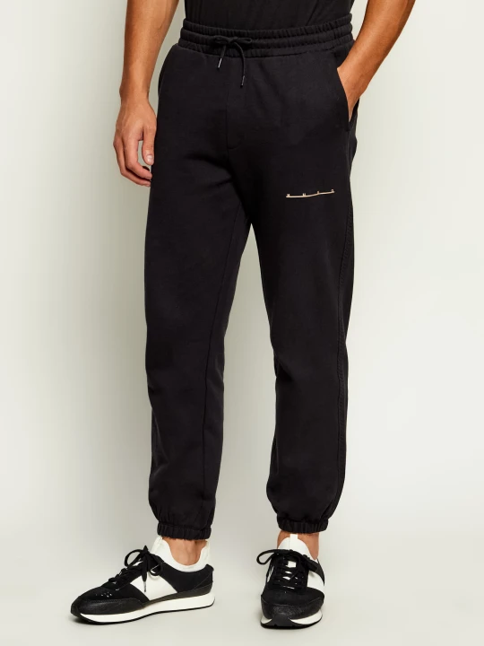 Zdjęcie produktu HUGO Spodnie dresowe Datripant | Relaxed fit czarny