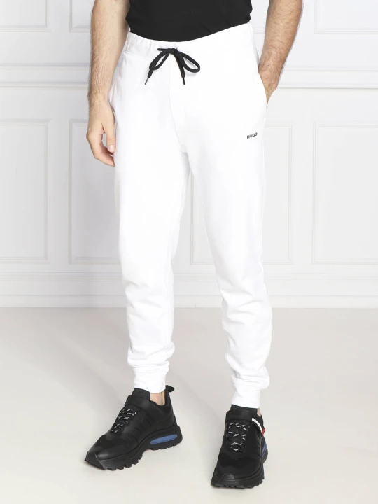 Zdjęcie produktu HUGO Spodnie dresowe Dayote | Regular Fit biały