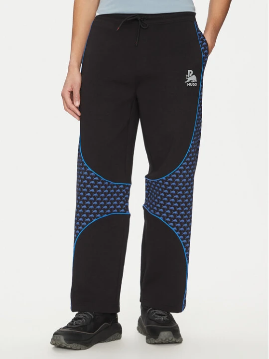 Zdjęcie produktu HUGO Spodnie dresowe Dinodie_RB 50542822 Czarny Relaxed Fit