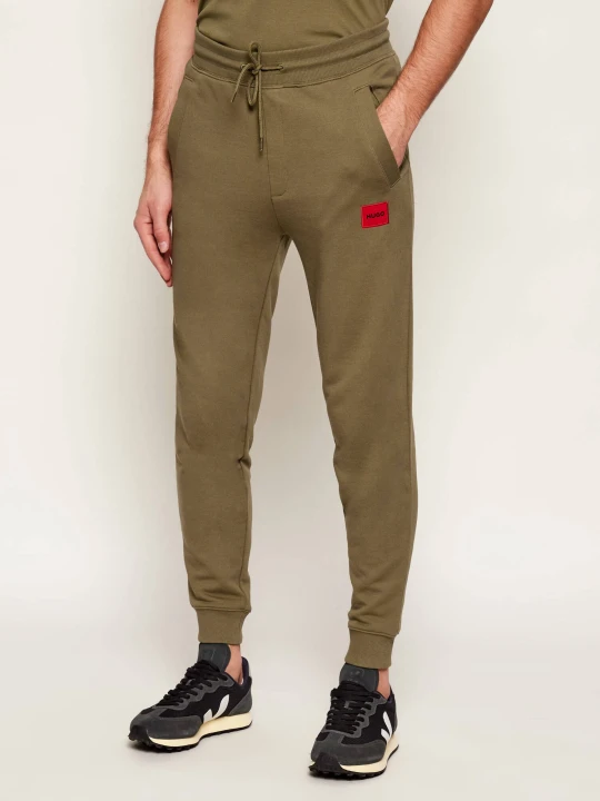 Zdjęcie produktu HUGO Spodnie dresowe Doak212 | Regular Fit khaki