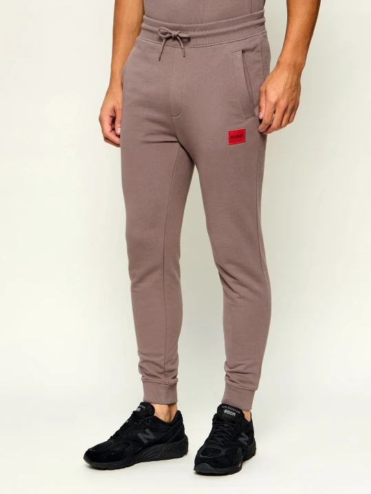 Zdjęcie produktu HUGO Spodnie dresowe Doak212 | Regular Fit brązowy