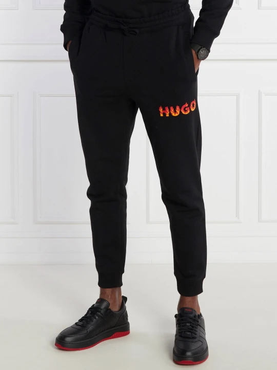 Zdjęcie produktu HUGO Spodnie dresowe Drada | Regular Fit czarny