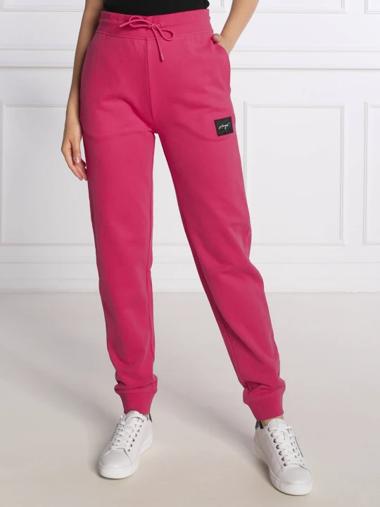 Zdjęcie produktu HUGO Spodnie dresowe Easy Jogger_1 | Regular Fit różowy
