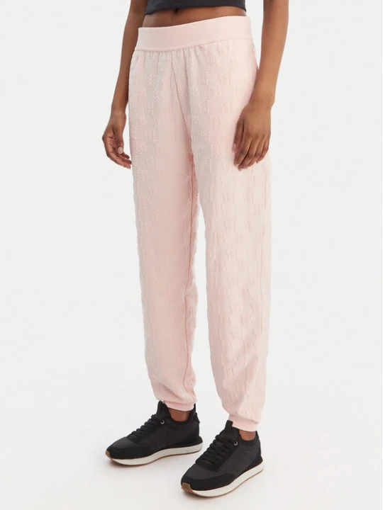 Zdjęcie produktu HUGO Spodnie dresowe Monogram 50556809 Różowy Regular Fit