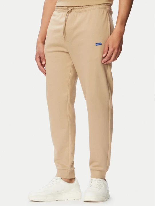 Zdjęcie produktu HUGO Spodnie dresowe Napin 50522372 Beżowy Regular Fit