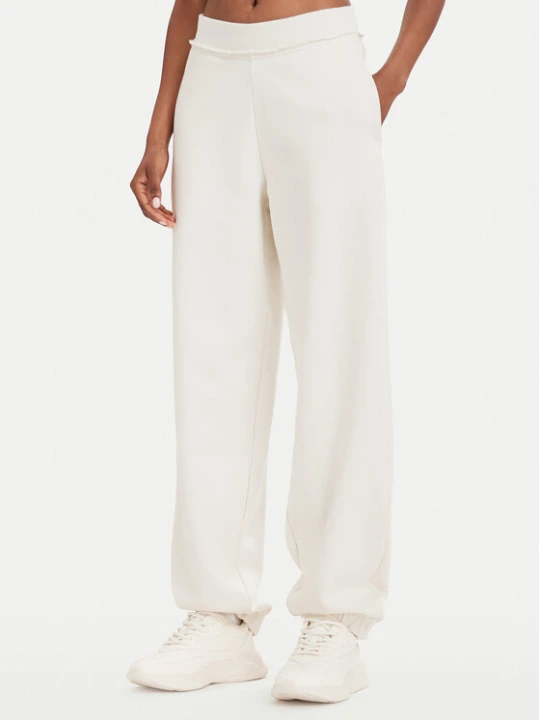 Zdjęcie produktu HUGO Spodnie dresowe Nuembrie_B 50563984 Kremowy Relaxed Fit