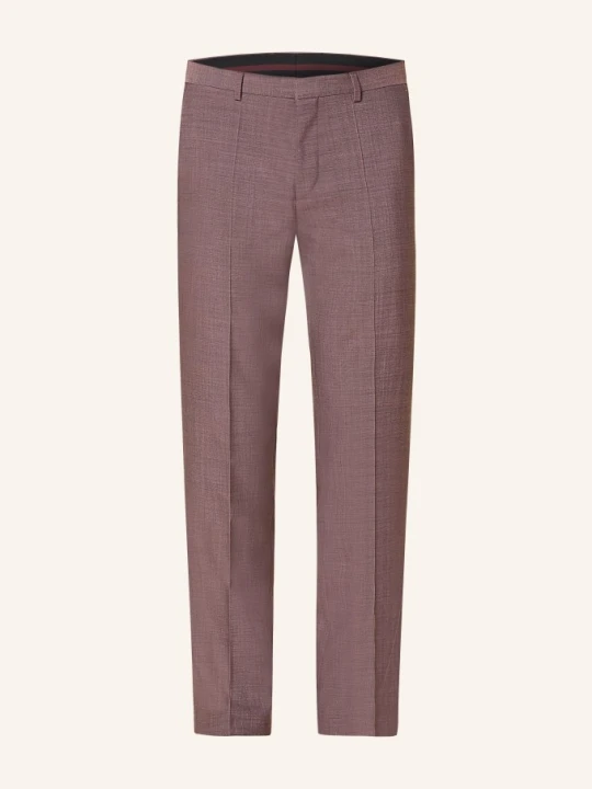 Zdjęcie produktu Hugo Spodnie Garniturowe Hesten Extra Slim Fit lila purpurowy
