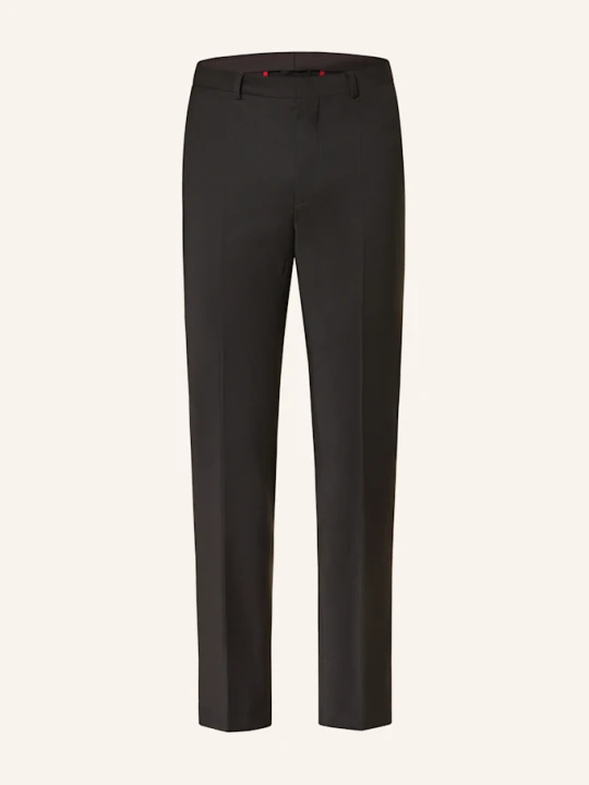 Zdjęcie produktu Hugo Spodnie Garniturowe Hesten Slim Fit schwarz CZARNY