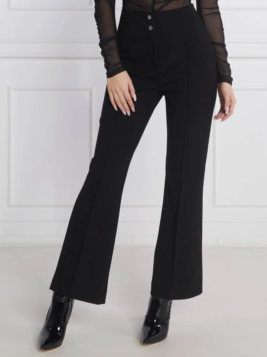 Zdjęcie produktu HUGO Spodnie Hanore | flare fit czarny