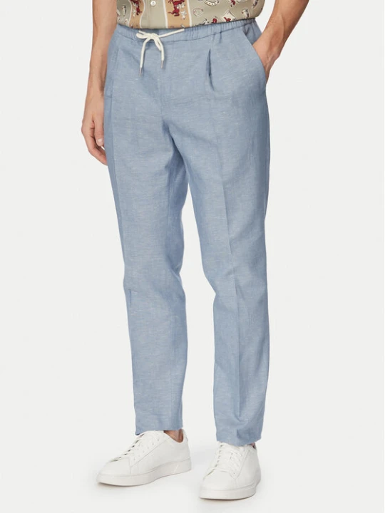 Zdjęcie produktu HUGO Spodnie materiałowe Getlin 50559695 Niebieski Slim Fit