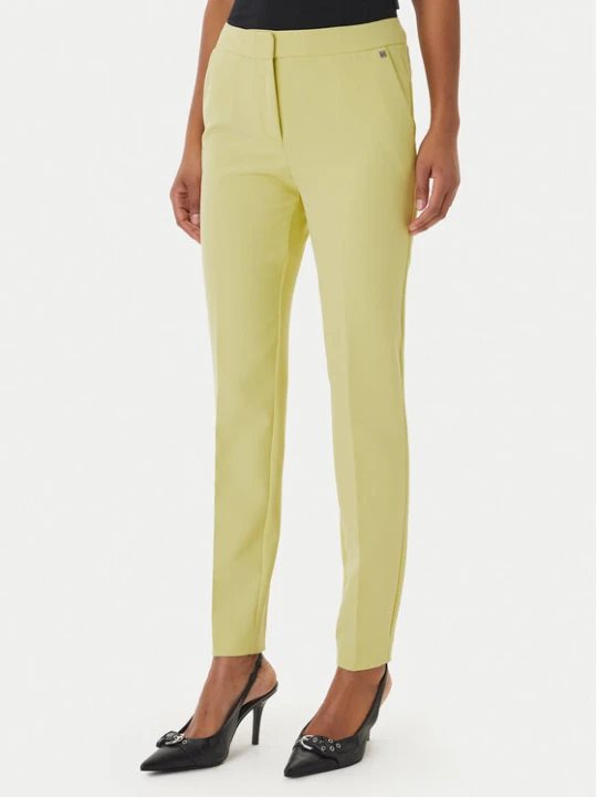 Zdjęcie produktu HUGO Spodnie materiałowe Hagonia-1 50539991 Żółty Slim Fit