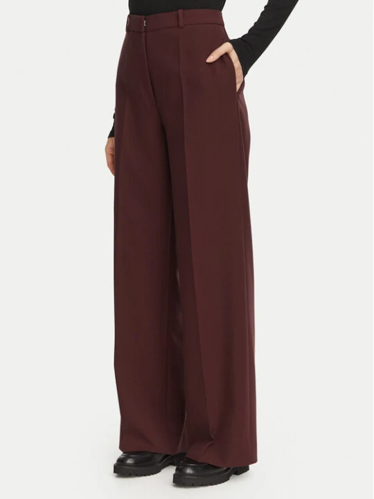 Zdjęcie produktu HUGO Spodnie materiałowe Hambala 50569829 Bordowy Regular Fit