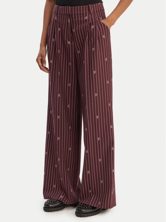 Zdjęcie produktu HUGO Spodnie materiałowe Haviri 50554419 Bordowy Relaxed Fit