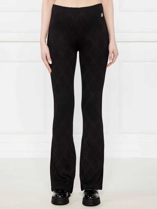 Zdjęcie produktu HUGO Spodnie Nalentine | flare fit czarny
