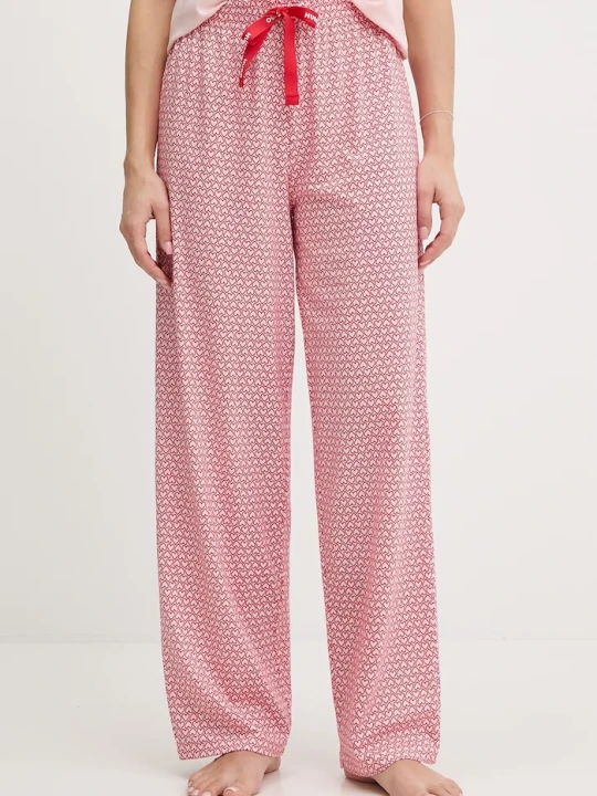 Zdjęcie produktu HUGO spodnie piżamowe CASUAL PANTS czerwony