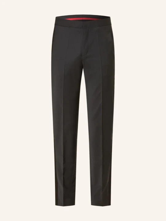 Zdjęcie produktu Hugo Spodnie Smokingowe Hesten Extra Slim Fit schwarz 001 BLACK