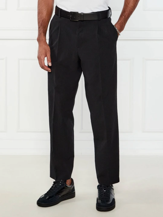 Zdjęcie produktu HUGO Spodnie Theodor252F1X | Slim Fit czarny