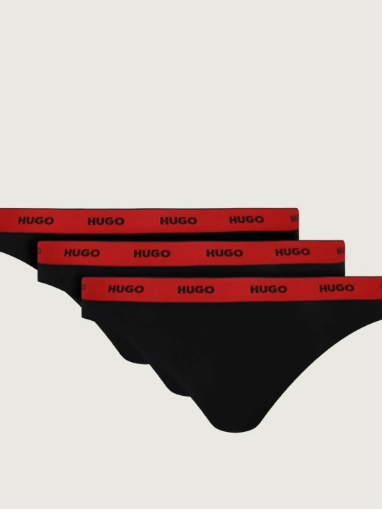 Zdjęcie produktu HUGO Stringi 3-pack czarny