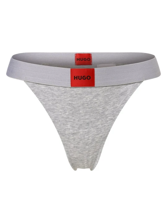 Zdjęcie produktu HUGO Stringi Kobiety Dżersej szary
