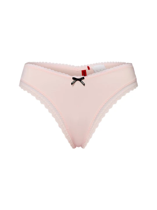 Zdjęcie produktu HUGO Stringi - Stringi Unique Kobiety różowy