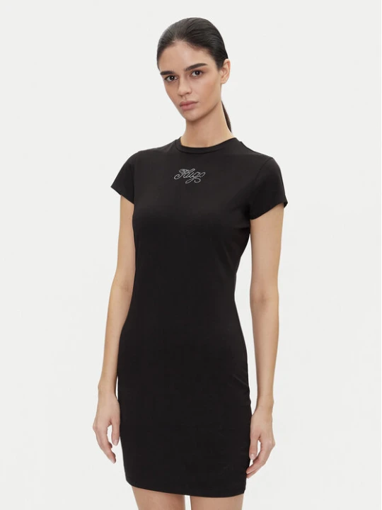 Zdjęcie produktu HUGO Sukienka codzienna 50537240 Czarny Slim Fit