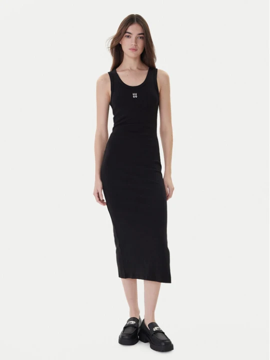 Zdjęcie produktu Hugo Sukienka codzienna Nalimera 50514521 Czarny Slim Fit