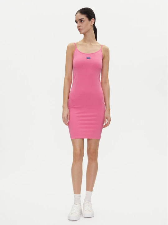 Zdjęcie produktu HUGO Sukienka codzienna Narya 50538896 Różowy Slim Fit
