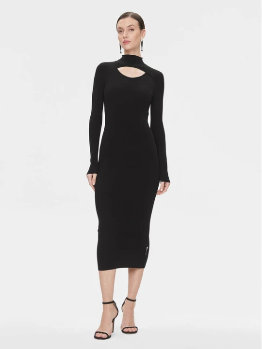 Zdjęcie produktu Hugo Sukienka dzianinowa Soritexa 50502242 Czarny Slim Fit