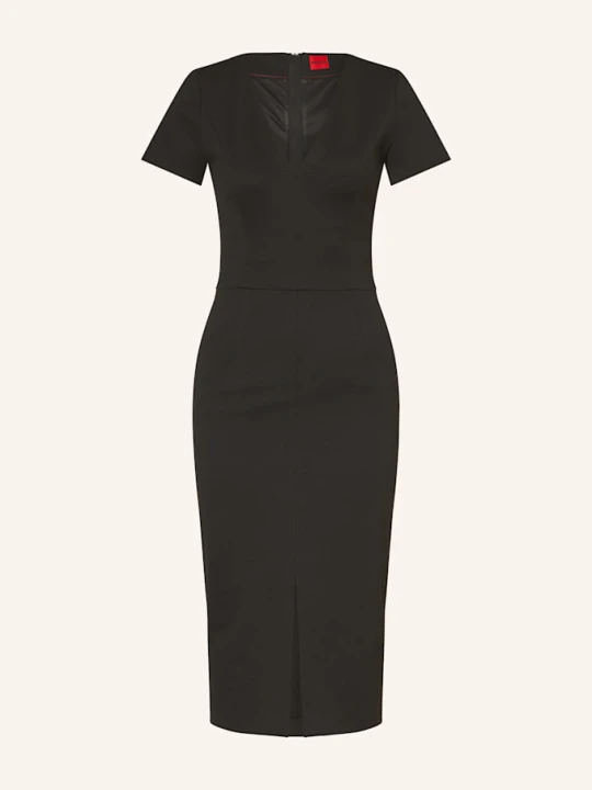 Zdjęcie produktu Hugo Sukienka Etui Kalamara schwarz CZARNY