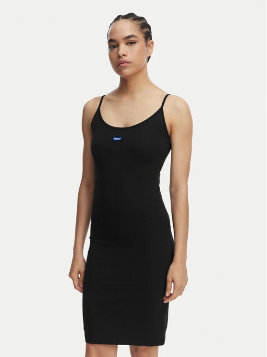 Zdjęcie produktu HUGO Sukienka letnia Narya 50563766 Czarny Slim Fit