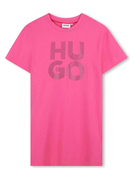 Zdjęcie produktu HUGO Sukienka w kolorze różowym rozmiar: 140