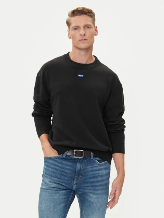 Zdjęcie produktu HUGO Sweter San Casey-CP 50543784 Czarny Relaxed Fit