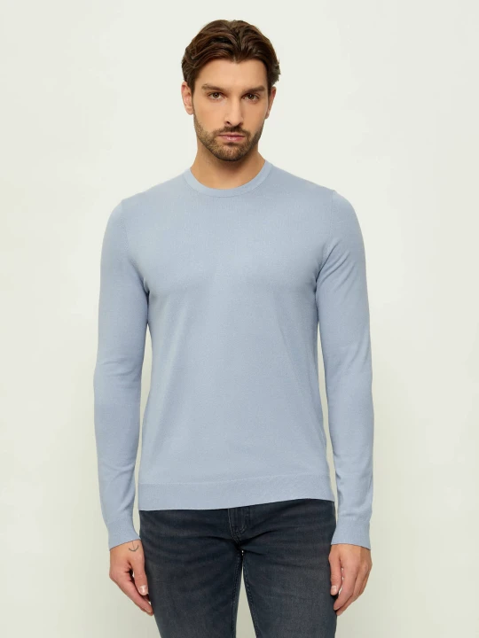 Zdjęcie produktu HUGO Sweter San Cody-CV | Slim Fit błękitny