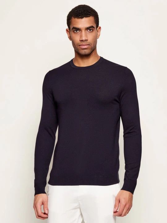 Zdjęcie produktu HUGO Sweter San Cody-CV | Slim Fit granatowy