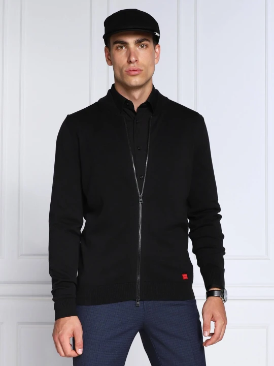 Zdjęcie produktu HUGO Sweter San Jaque-C | Regular Fit czarny
