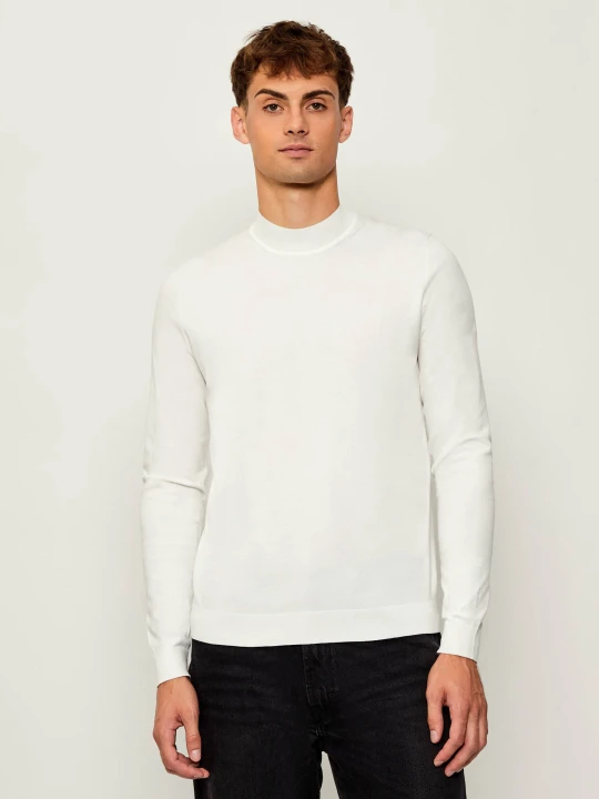 Zdjęcie produktu HUGO Sweter San Marc-CV | Slim Fit biały