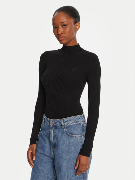 Zdjęcie produktu HUGO Sweter Sarmie_B 50522578 Czarny Slim Fit
