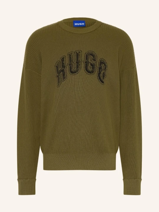 Zdjęcie produktu Hugo Sweter Showdy gruen OLIWKOWY