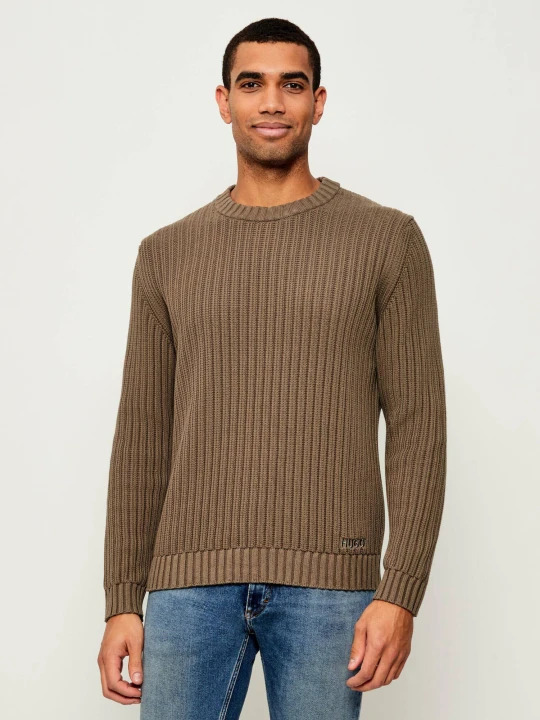 Zdjęcie produktu HUGO Sweter Sribben_1 | Regular Fit khaki