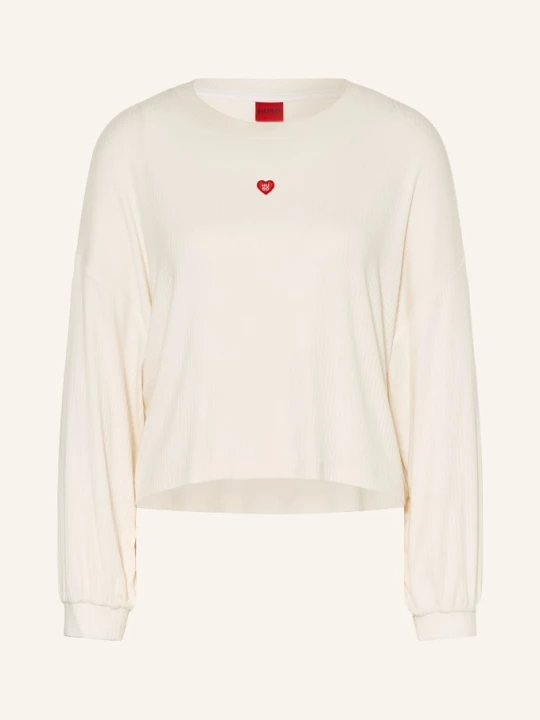 Zdjęcie produktu Hugo Sweter Typu Lounge Heart beige