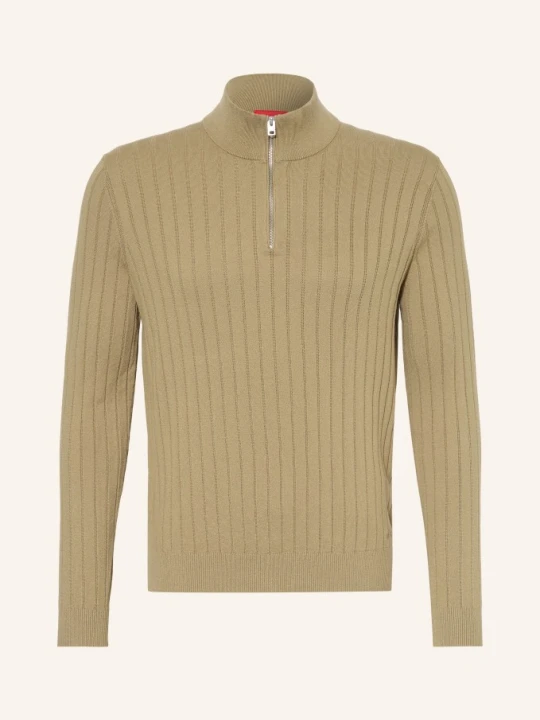 Zdjęcie produktu Hugo Sweter Typu Troyer Steebee beige