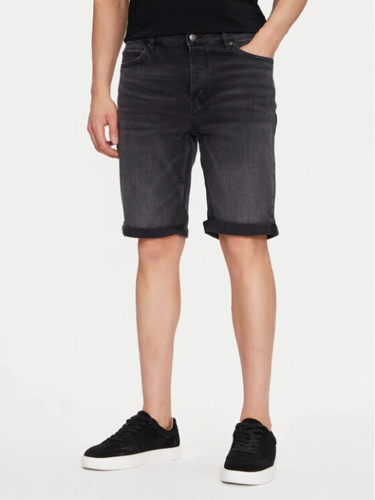Zdjęcie produktu HUGO Szorty jeansowe 50539932 Czarny Slim Fit