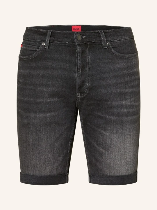 Zdjęcie produktu Hugo Szorty Jeansowe 634 Tapered Fit grau CZARNY