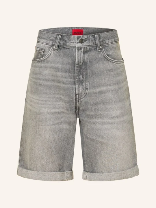 Zdjęcie produktu Hugo Szorty Jeansowe 838/S Relaxed Tapered Fit grau SZARY