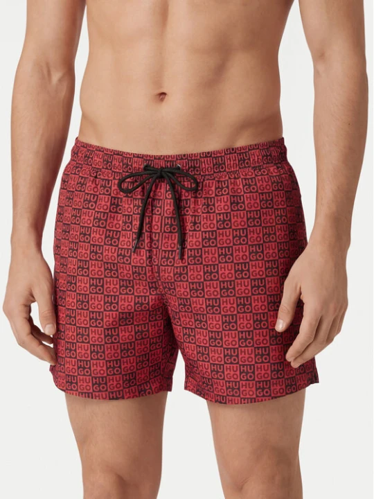 Zdjęcie produktu HUGO Szorty kąpielowe Aaron 50556792 Czerwony Regular Fit