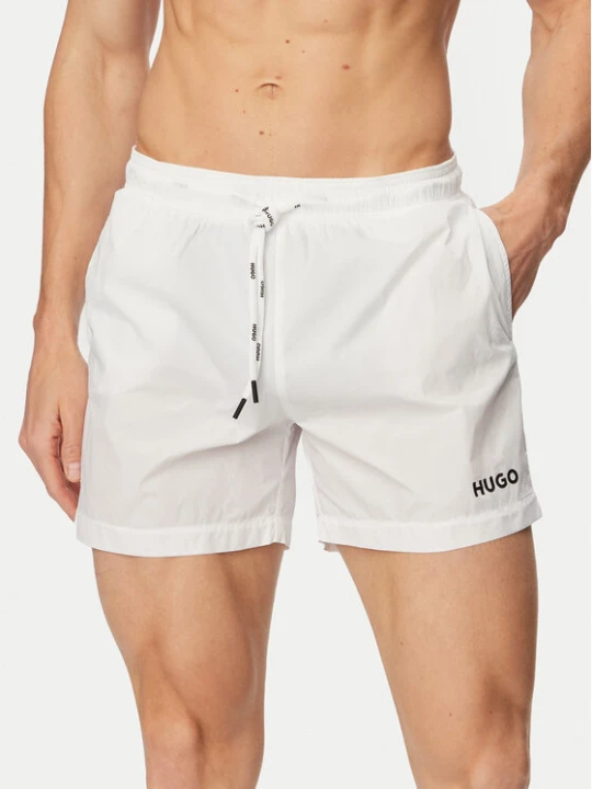 Zdjęcie produktu HUGO Szorty kąpielowe Haiti 50469312 Biały Regular Fit