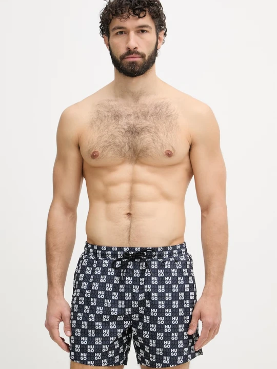 Zdjęcie produktu HUGO szorty kąpielowe męskie AARON_SWIM granatowy